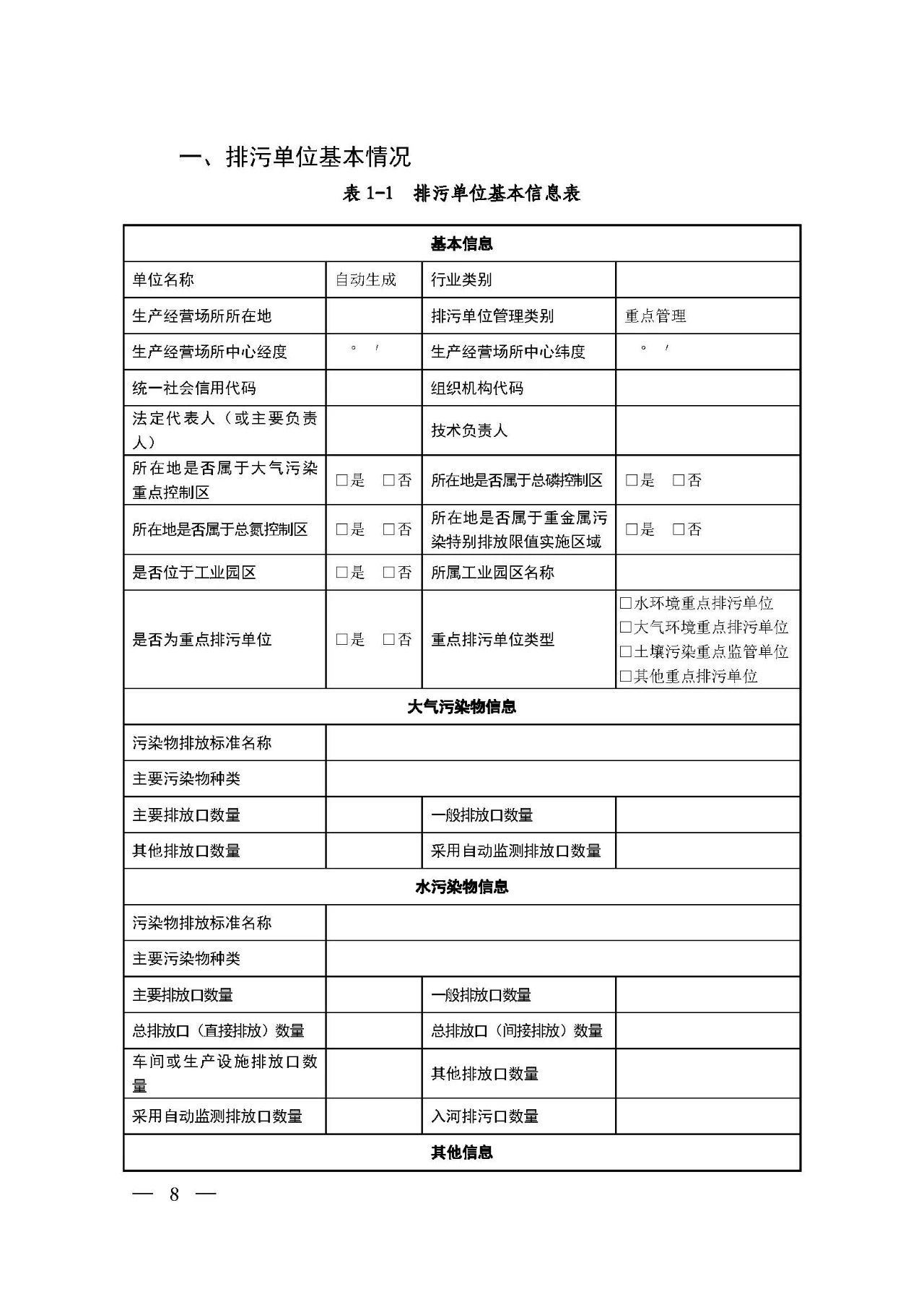 新舊對比！環境部發新版《排污許可證（副本）格式》-